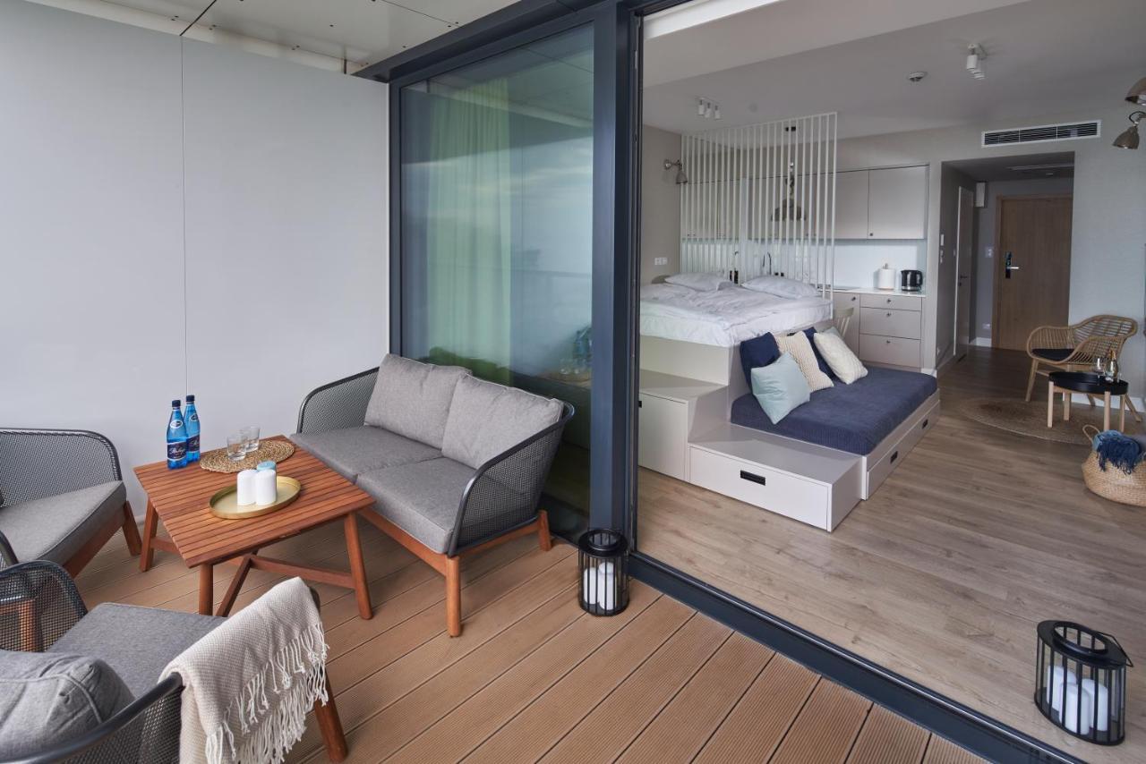 Seaside Park Apartament Prywatny 405 Z Widokiem Na Morze Kolobrzeg Bagian luar foto